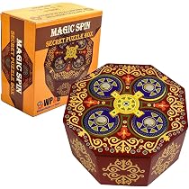 Amazon.com: Magic Spin Secret Puzzle - Caja de dinero y tarjeta de ...