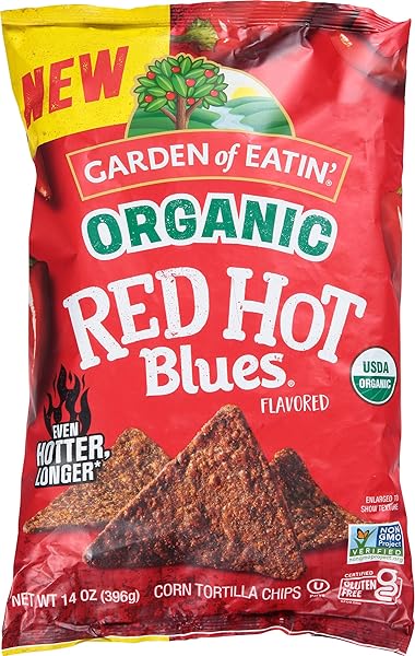 GARDEN OF EATIN’ ORGANIC RED HOT BLUES BLUE...