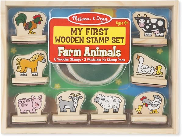 melissa and doug stamp a scene farm