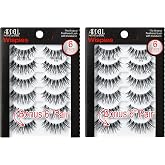 Ardell Wispies Lashes 113 Natural Look Wispy Strip False Eyelashes 12 Pairs | Lightweight &amp; Seamless Blend with Invisiband, Reusable Strips for Everyday Wear
