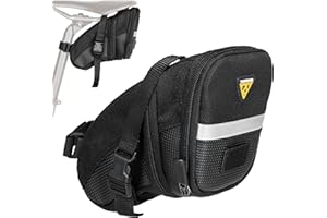 Topeak TC2261B Aero Wedge Pack with Strap Mount, Medium, black