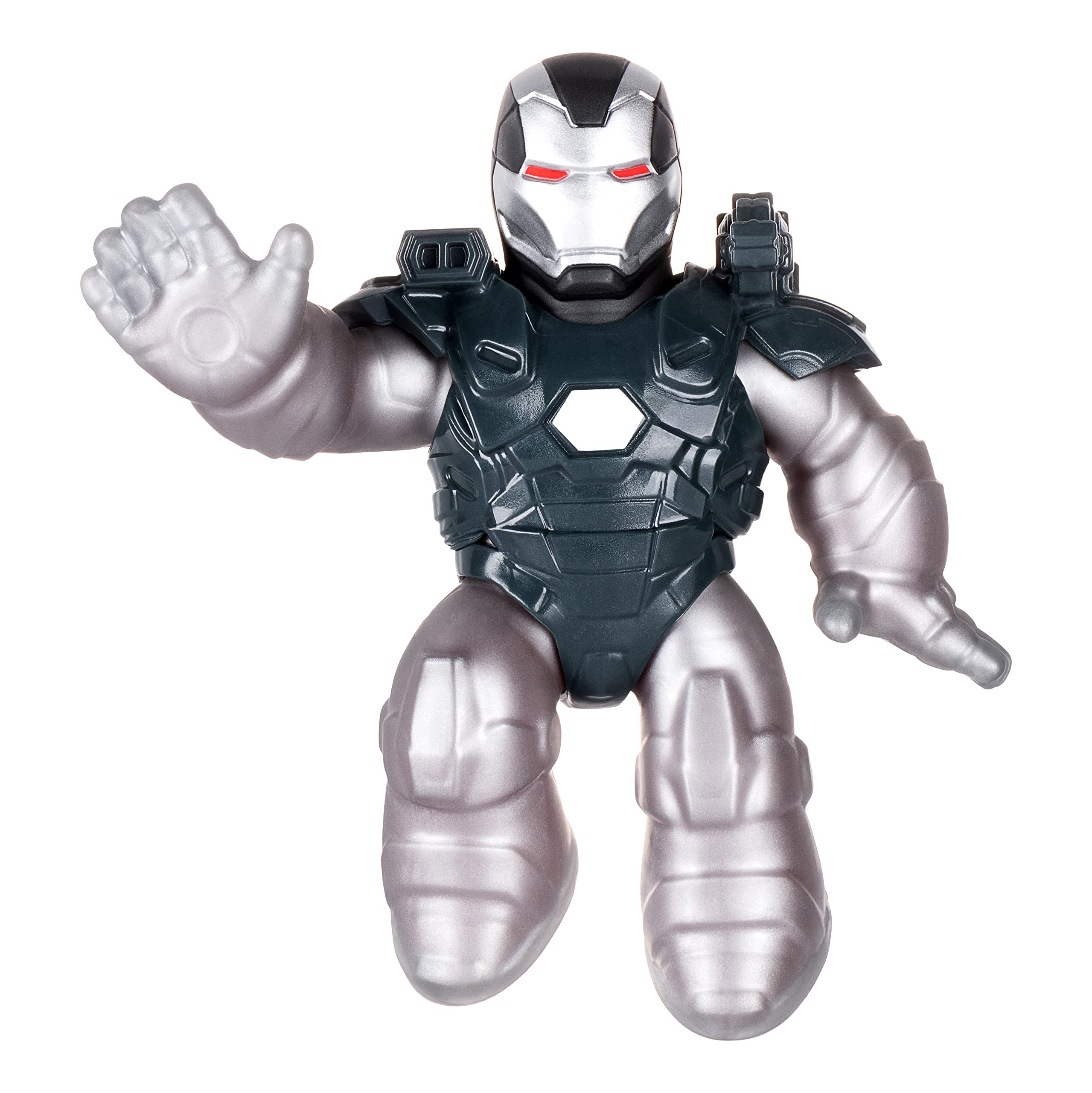 Heroes of Goo Jit Zu Marvel War Machine Hero Pack - Super Scrunchy Bead Filled Marvel Figures 4.5-Inches Tall (41494)