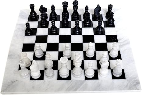 marble chess board table