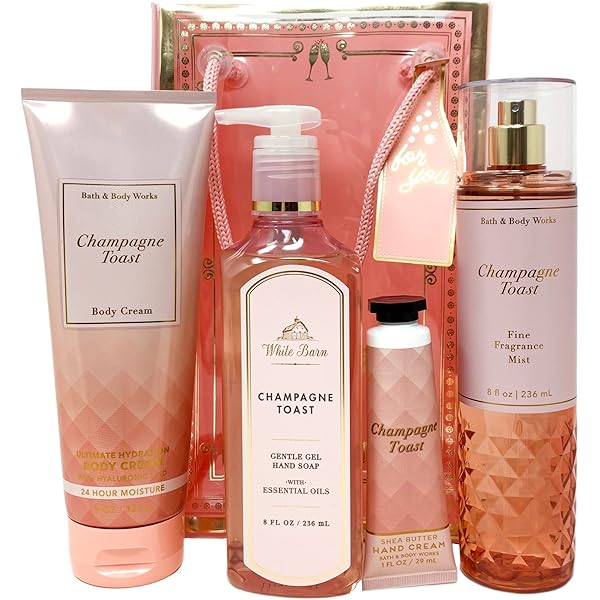 Champagne Toast ギフトセット Amazon.com : Bath and Body Works CHAMPAGNE TOAST Gift Bag