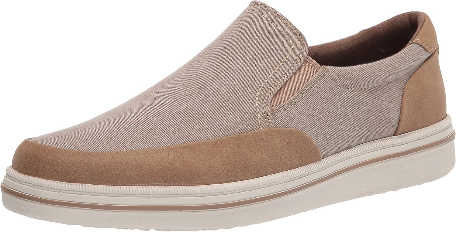 Eastland Men's Delray Twin Gore Slip On Loafer, Natural, 11 Amazon.co