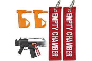 GLKTRS Universal Chamber Safety Flags for Rifles and Handguns with Bright Color Tags - Essential Gun Safety Accessories