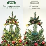 SALCAR Christmas Tree Lights 2m 8 Strands 280 LED Warm White view 4