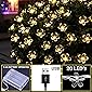 TIED RIBBONS Blossom Flower LED Fairy String Lights (20 LED's) USB Powered and 3 AA Battery Operated for Home Hanging Bedroom Diwali Christmas Tree Birthday Party Decoration