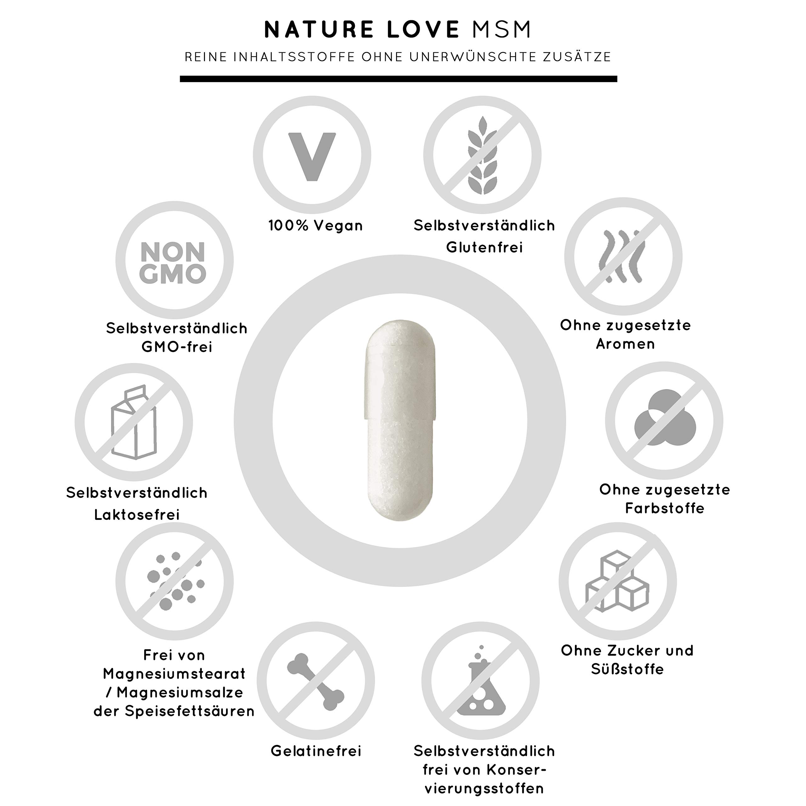 Mua Nature Love Msm Capsules 365 Capsules 6 Months Laboratory Tested 1600 Mg Msm Powder Per Daily Dose Organic Sulphur High Dose Vegan Made In Germany Tren Amazon đức Chinh Hang 2021 Fado