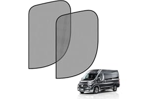 Gpaentsn Magnetic Window Bug Screen for Front Doors Window, Pair Compatible with 2014-2024 Ram Promaster High Roof