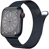 MARGE PLUS Compatible with Apple Watch Band 38mm 40mm 41mm 42mm 44mm 45mm 46mm 49mm Women Men, Stainless Steel Mesh Loop Magnetic Clasp Replacement for iWatch Series 11 10 9 8 7 6 5 4 SE3 SE2 Ultra 3