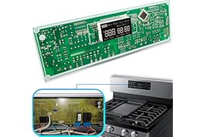 LAIKOU DE92-02588G Assy PCB Main Replacement for Samsung Range Oven Stove Control Board and Clock NX58F5300SS, NX58F5500SB, NX58F5500SS, NX58F5500SW, NX58R4311SG, NX58R4311SS, DE9202588G