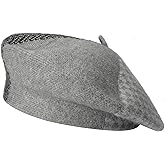 ZLYC French Beret Hat Fashion Print Lightweight Winter Warm Artist Hat for Women