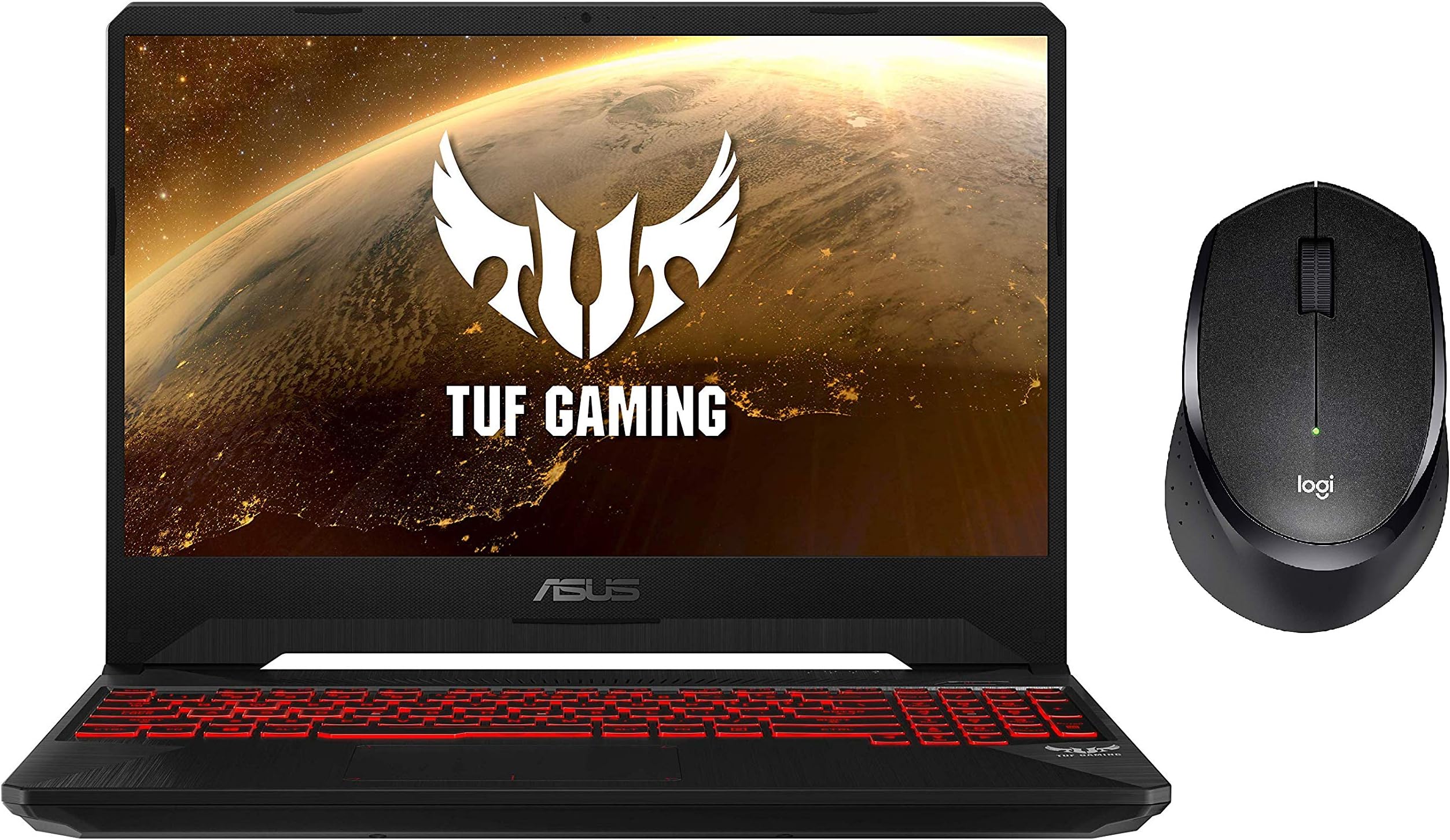 ASUS TUF FX505DY-BQ002T 15.6-inch FHD Gaming Laptop +Logitech Mouse