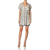 Angie Women's V-Neck Kimono Sleeve Dress