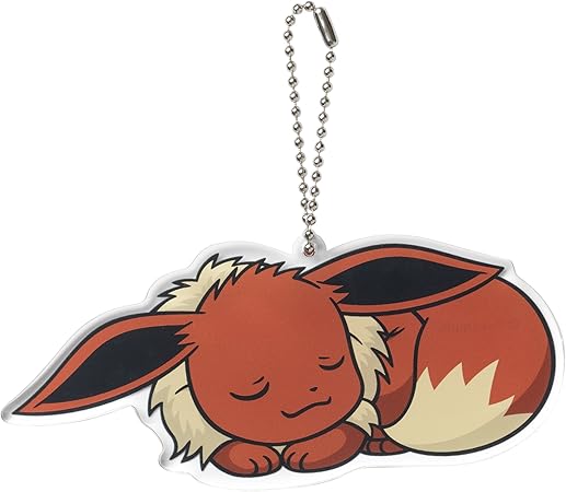 Amazon ポケモンセンターオリジナル ダイカットアクリルチャーム おねむりイーブイ おもちゃ雑貨 おもちゃ