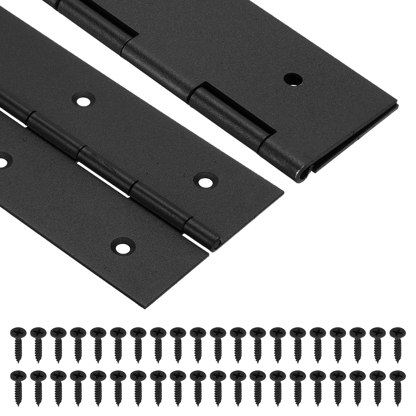uxcell Piano Hinge, 48" Stainless Steel Continuous