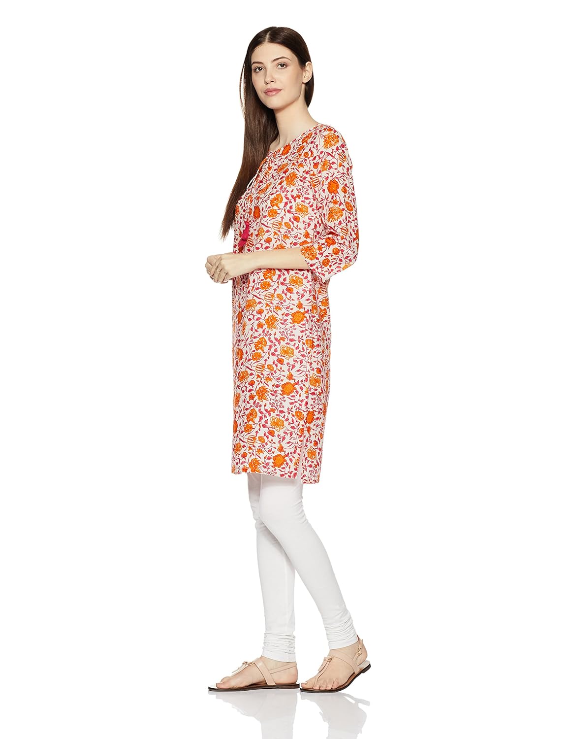 amazon brand- myx women's straight kurta
