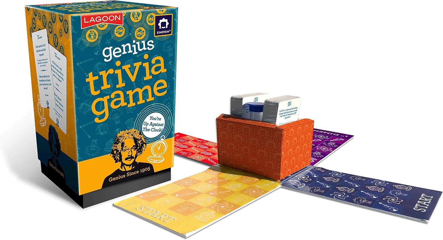 The Lagoon Group 6625 Einstein² Genius Trivia Game, Multi, Multicolor - Image 3