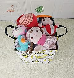 KUNRO Square Toy Bin Waterproof storage organizer