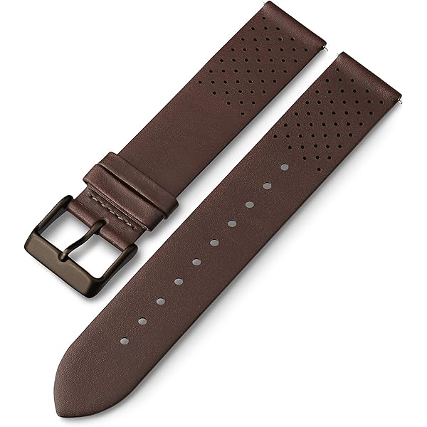 Timex 20mm Fabric & Genuine Leather Strap – Black & Brown with