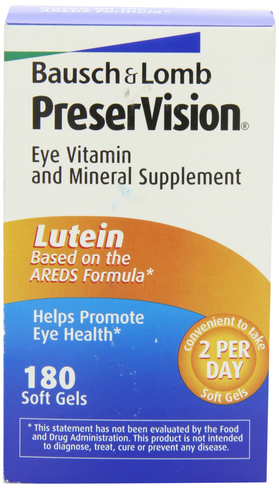 Bausch & Lomb Preservision Eye Vitamin And Mineral Supplement With Lutein - 1.. 17 81Bm WyEAnL