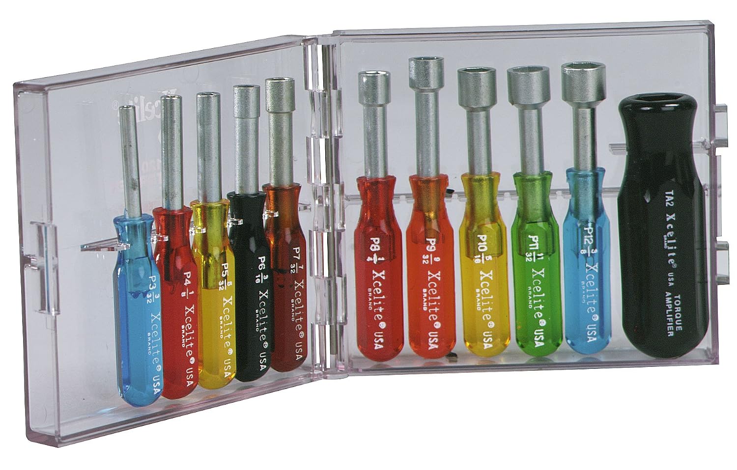 Xcelite Ps120 11 Piece Compact Convertible Nutdriver Set (3322937318766)