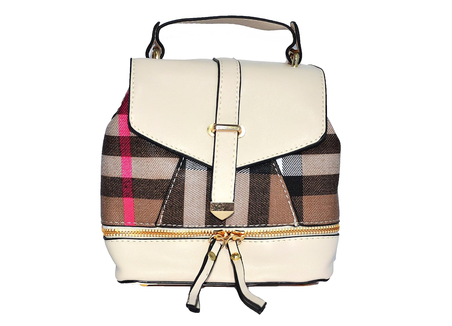 beige women casual handbag & girls sling purse