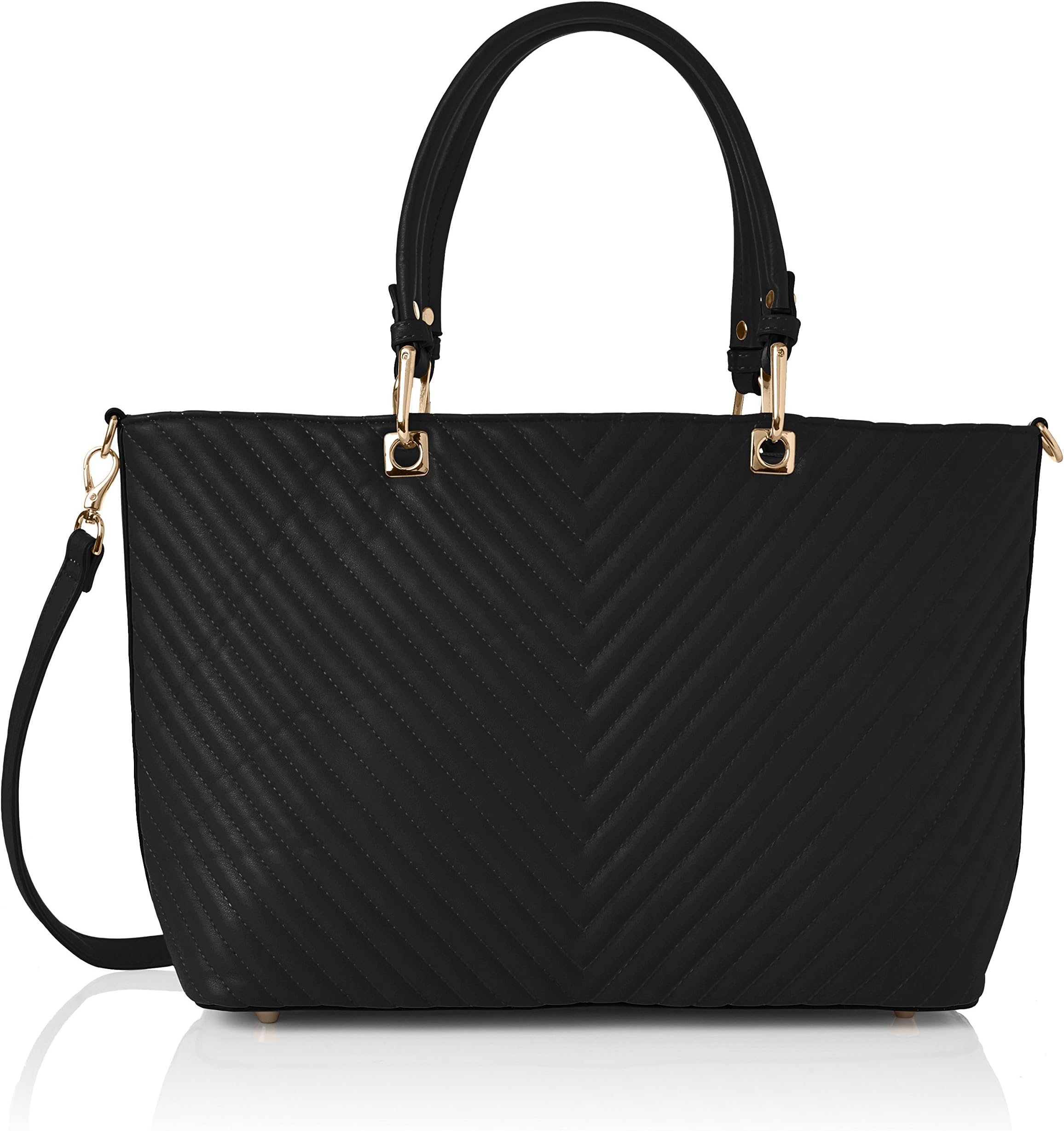 Women's Ella V Stripe Tote Bag Tote