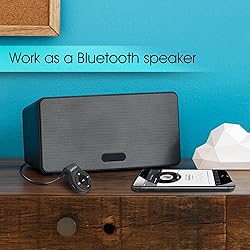APEKX Clip Bluetooth Audio Adapter for