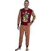Harry Potter Hogwart's House Crest Tight Fit Adult Cotton Pajama