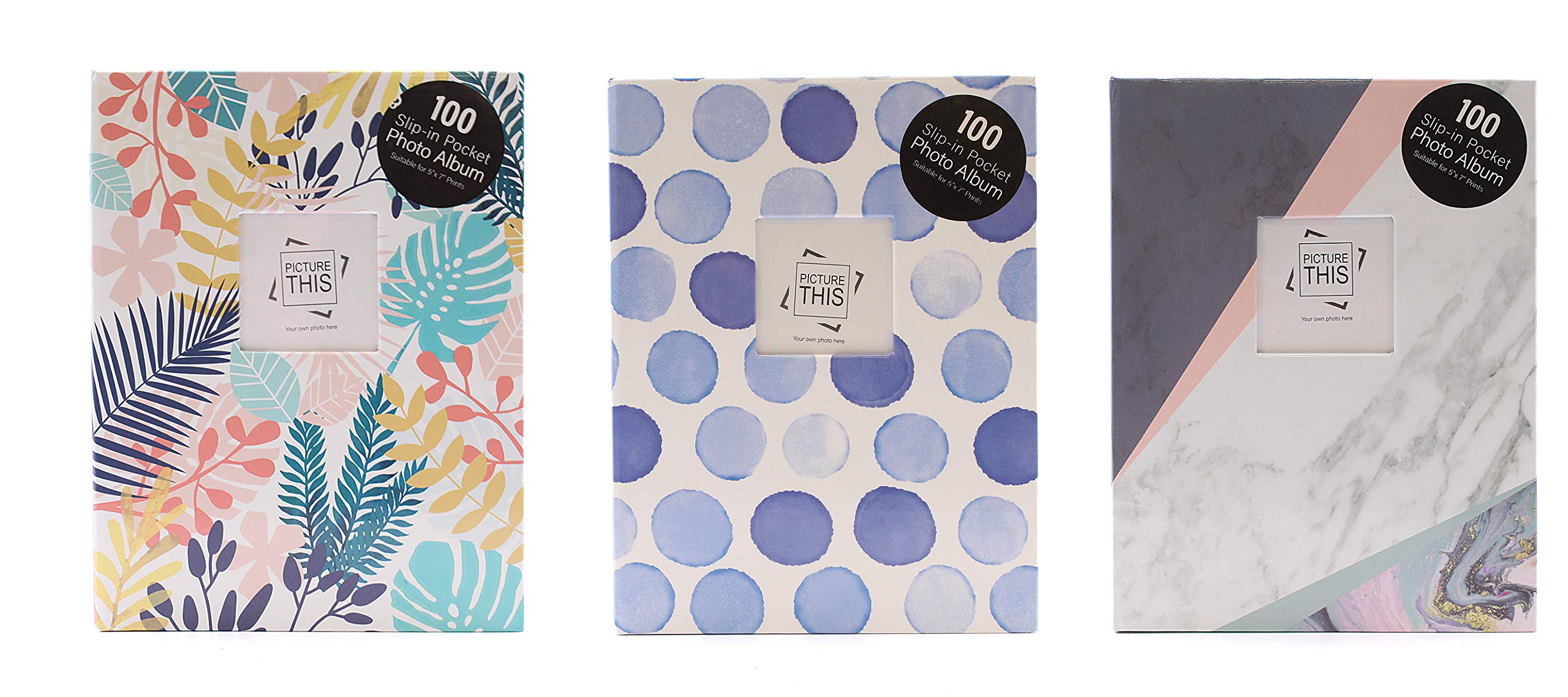 100 Pocket 5x7 Photo Album