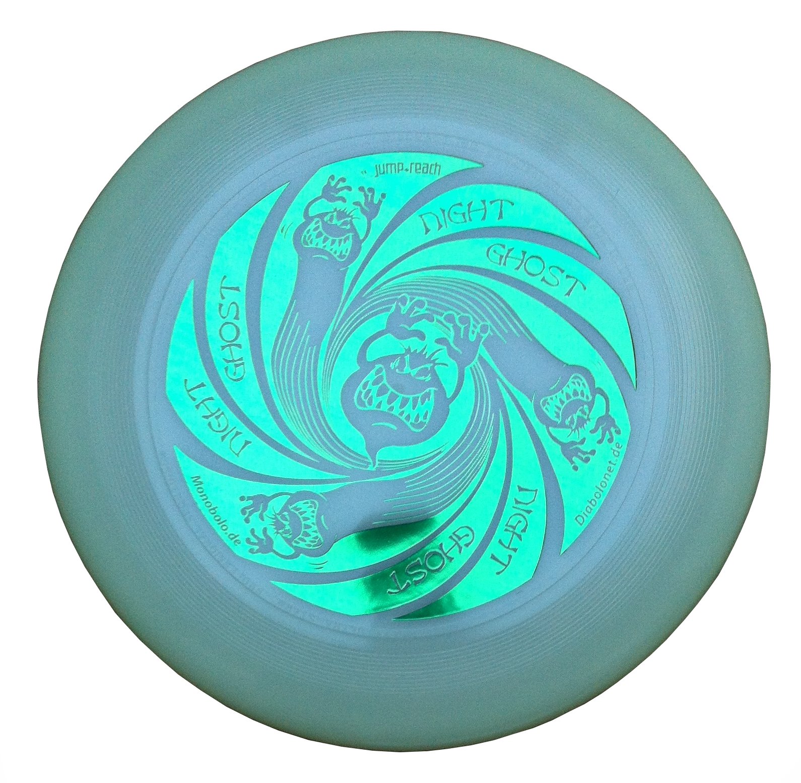 Discraft Ultimate Frisbee Ultra Star GHOST NIGHT GLOW Green