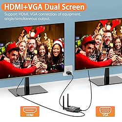 TIMBOOTECH 4K Wireless HDMI Transmitter and
