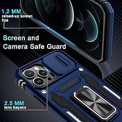 DEERLAMN Case for iPhone 13 Pro Max with Slide