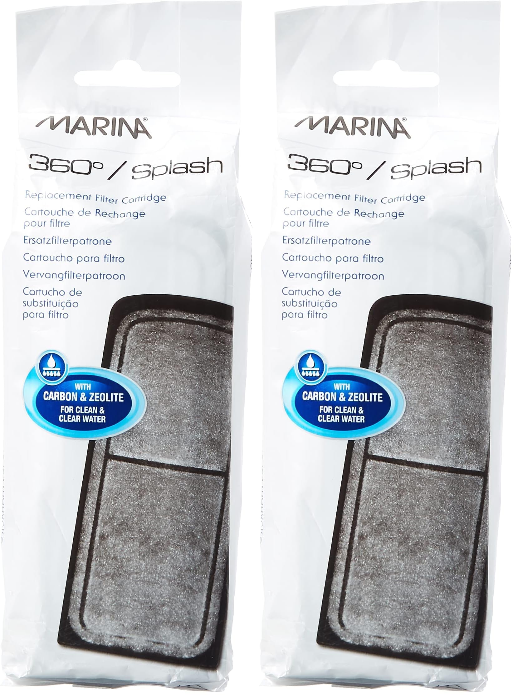 Marina 360 Carbon/Zeolite Cartridge, Pack of 8
