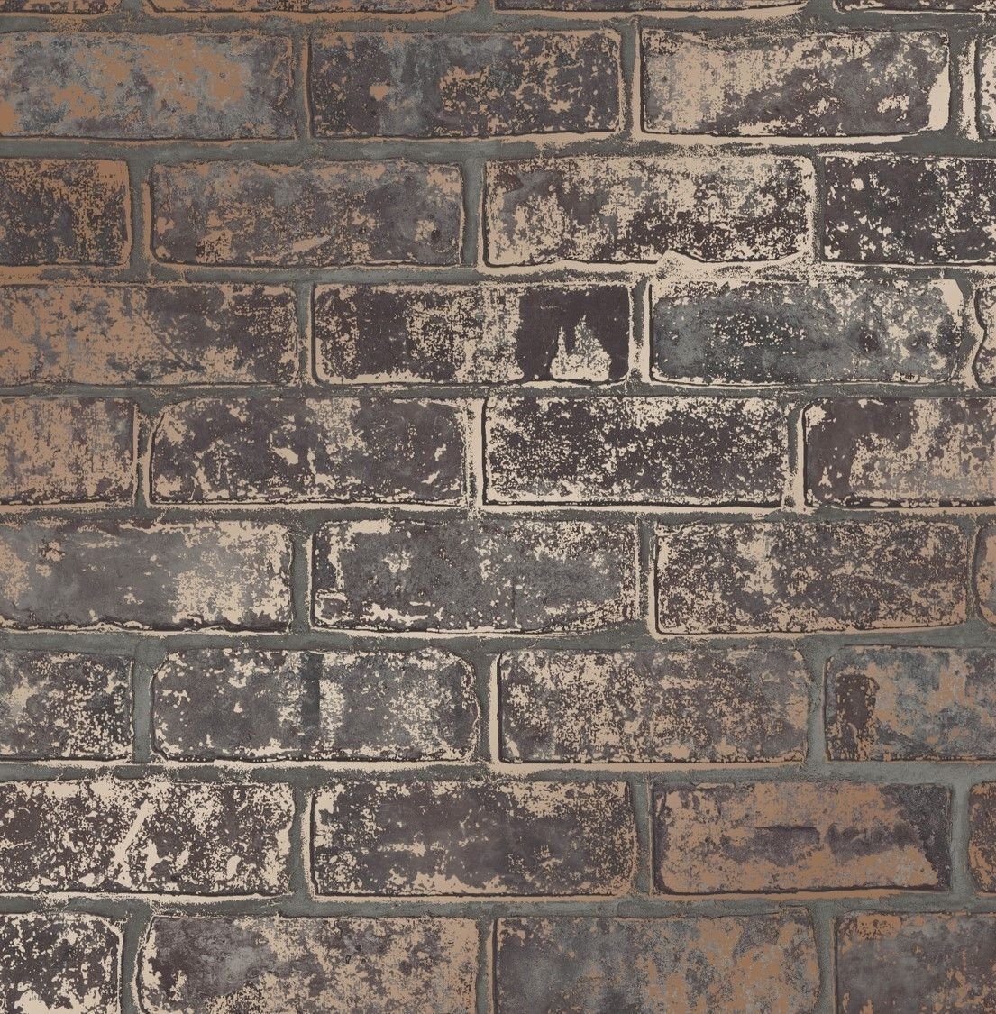 Fine Décor FD41955 Loft Brick Wallpaper, Brown