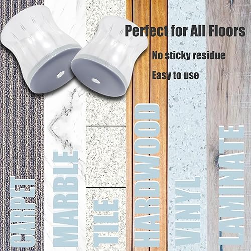 Furnigear Chair Leg Floor Protectors Furniture Sliders Silicone