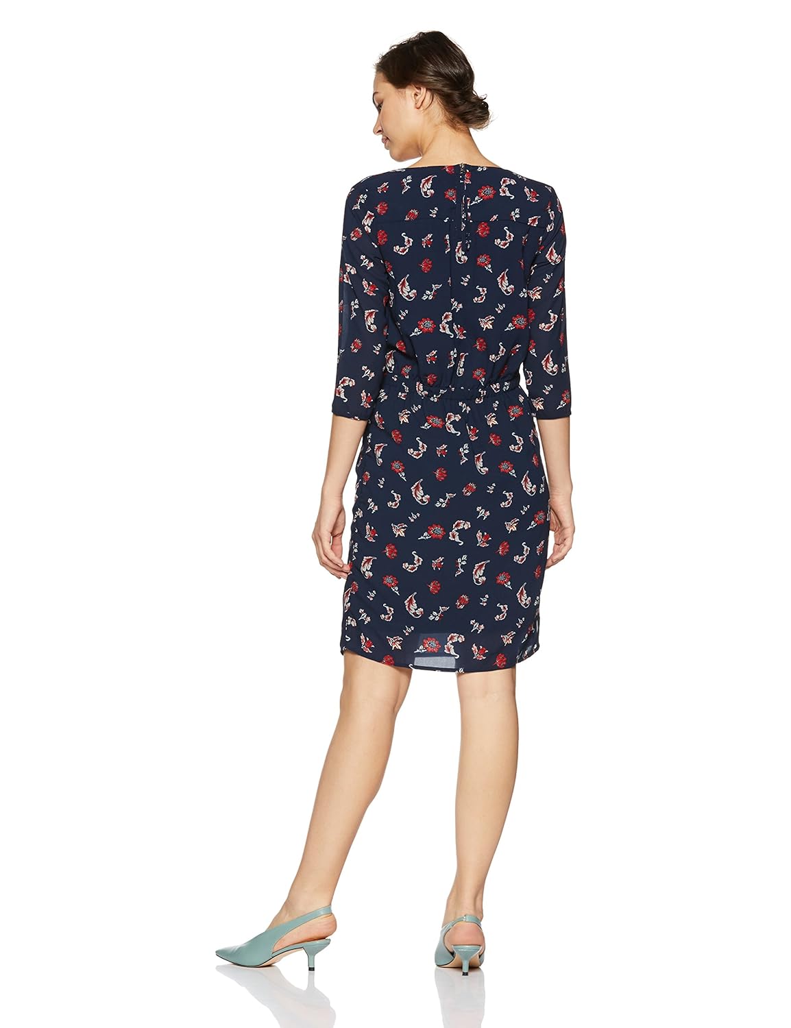 arrow woman pleated dress