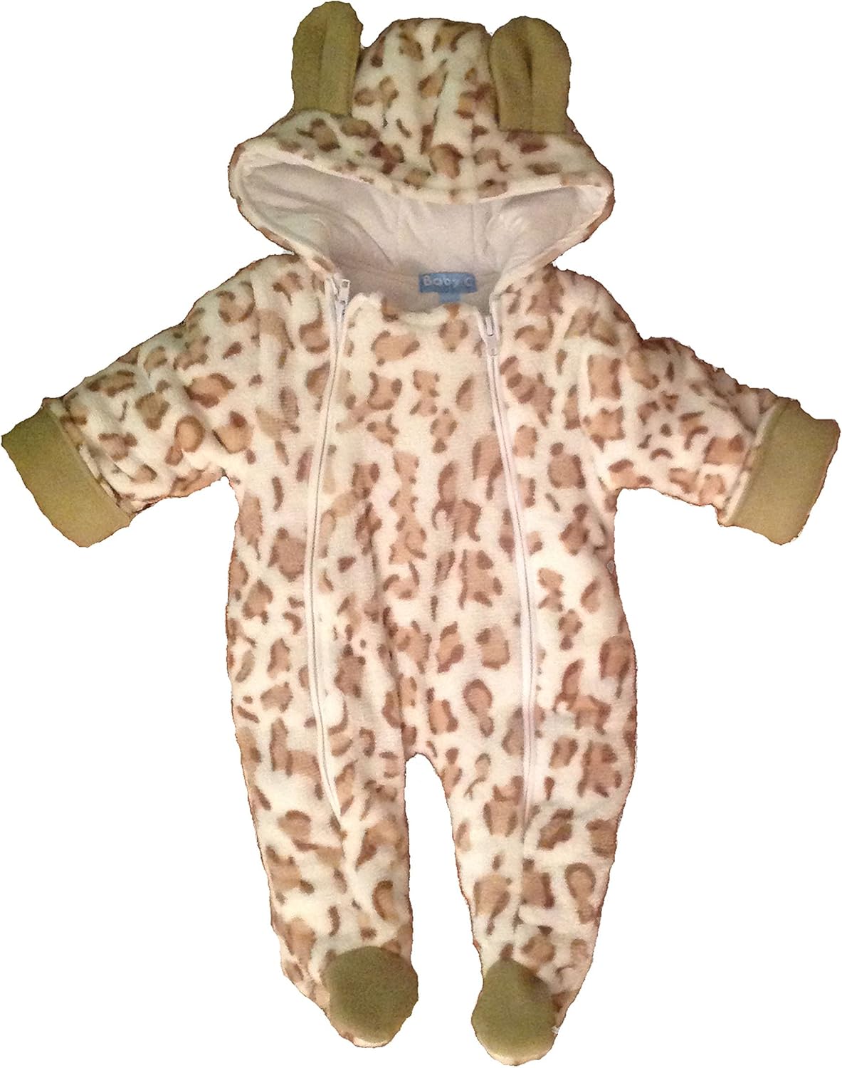 cream pram suit
