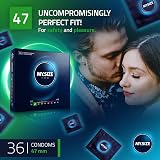 MY.SIZE PRO Condom Size 1 47 mm 36 Condoms Custom Fit Vytex Latex view 2