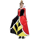 Disguise Women's Queen of Hearts Deluxe Adult Costume