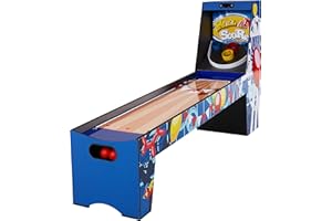 MD Sports Roll & Score Arcade Game, 87" Durable Electronic Scoring with Sound Effects and Game Balls, Perfect for Family Game Rooms