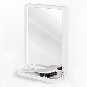 Beldray Nähmaschine la046550 Badezimmer Saugnapf Spiegel, quadratisch