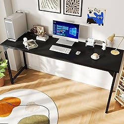 DUMOS 63 Inch Office Computer Desk Modern Simple