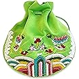 Traditional Korean Pouch Embroidered Hanbok Coin Purse Bokjumeoni Korea Good Luck Charm Fortune Lunar New Year Chuseok