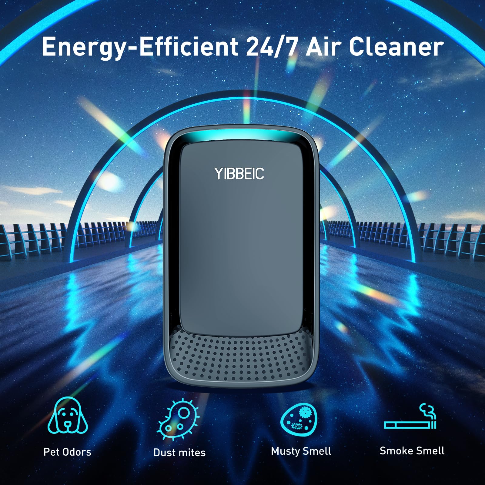 Air Purifier Plug In 4 Pack,Air Ionizer Purifier For Home Plug In,Forest Air Maker,Portable Negative Ion Generator,Ionic Air Freshener For Pet Odor,Kitchen Odor,Dust,Smoke Smell