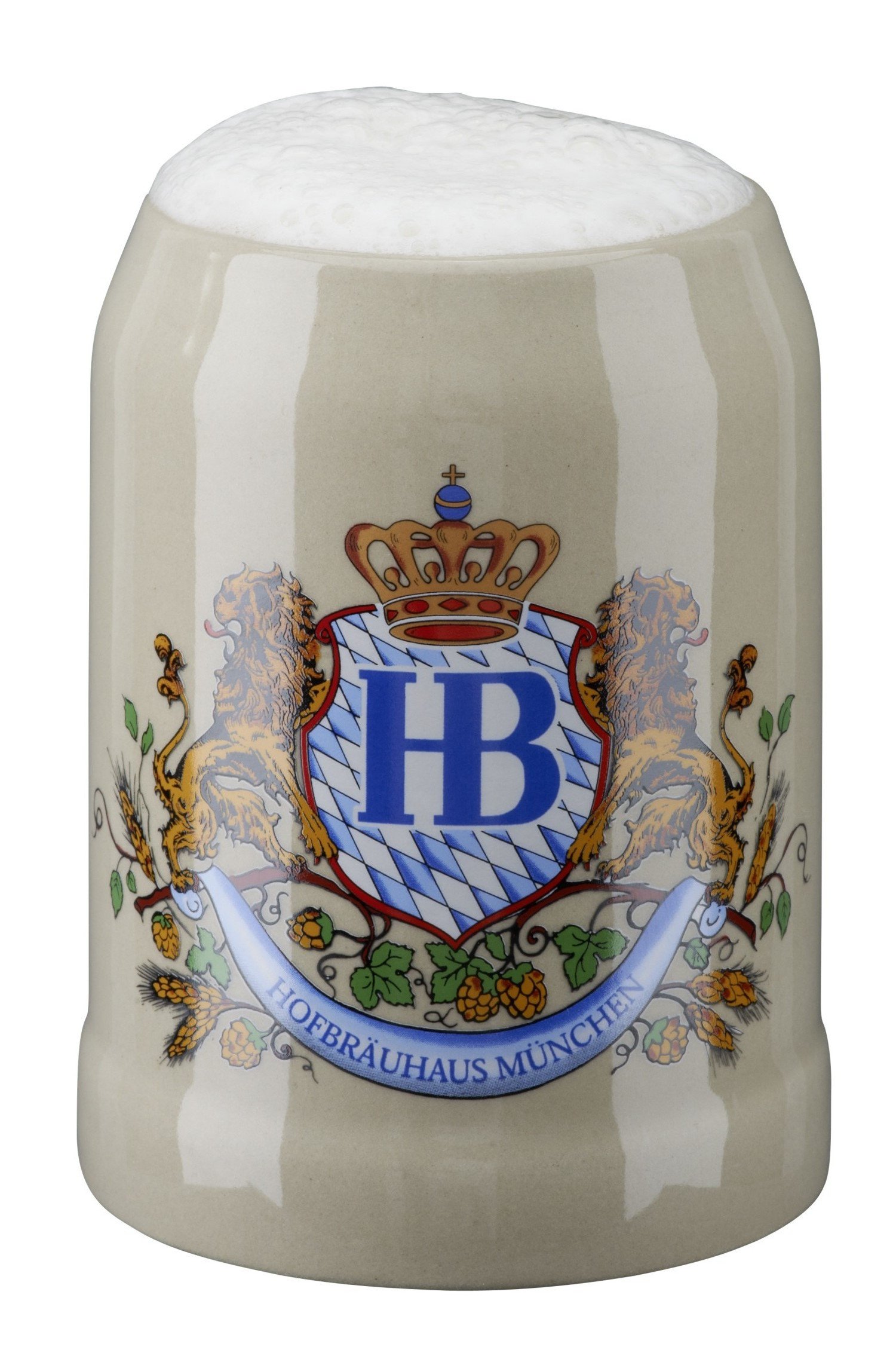 German Beer Mug Munich Hofbräuhaus München HB mug 0.25 liter King Werk KI 1000061