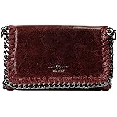 Premium Italian Leather Handmade in Florence, Italy. Small Crossbody Bag for Women with a Detachable Strap Made in Italy.