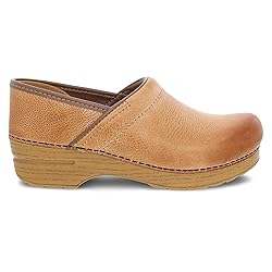 Dansko Women's Professional Honey Distressed Clog